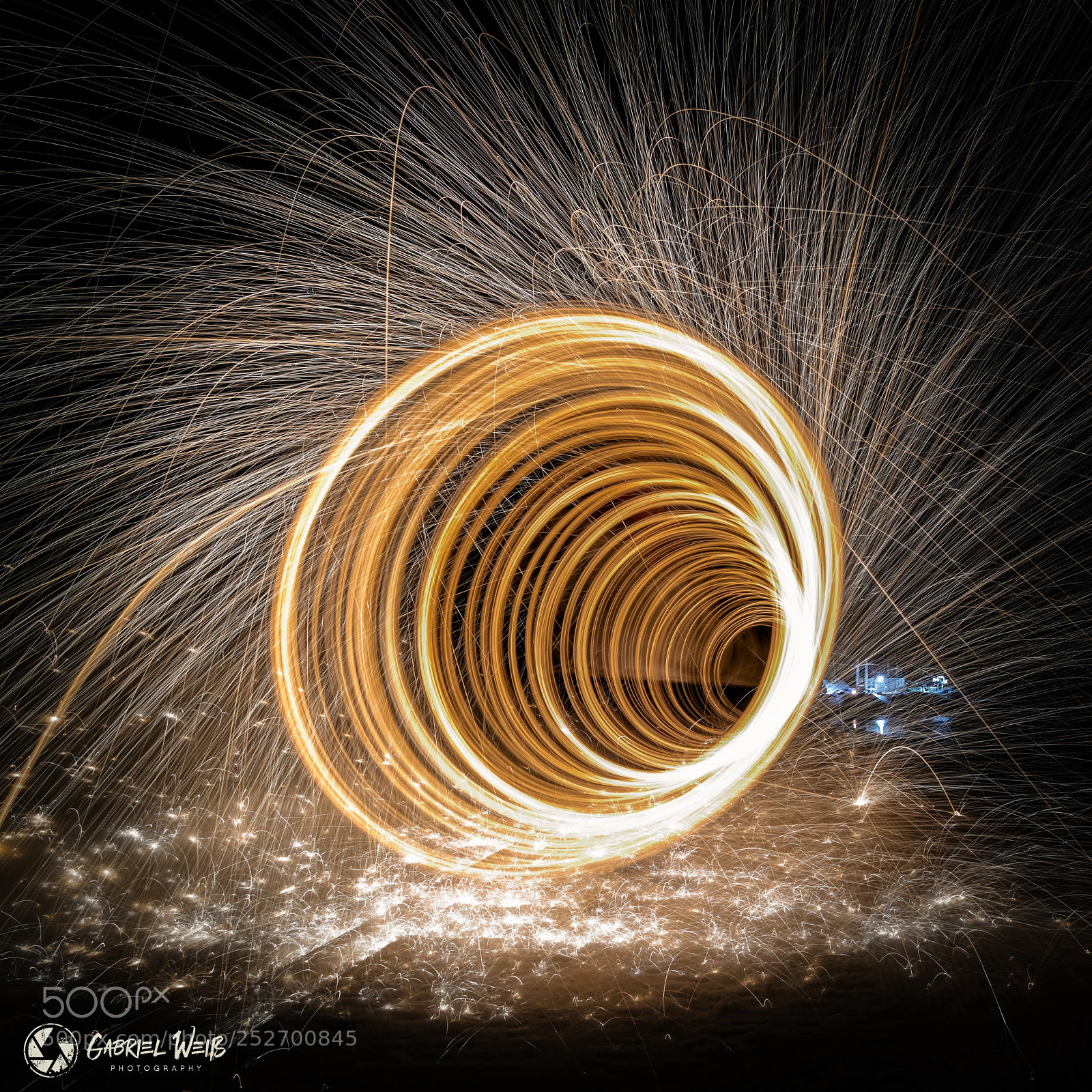 Sony a7R III sample photo. Lightpainting photography