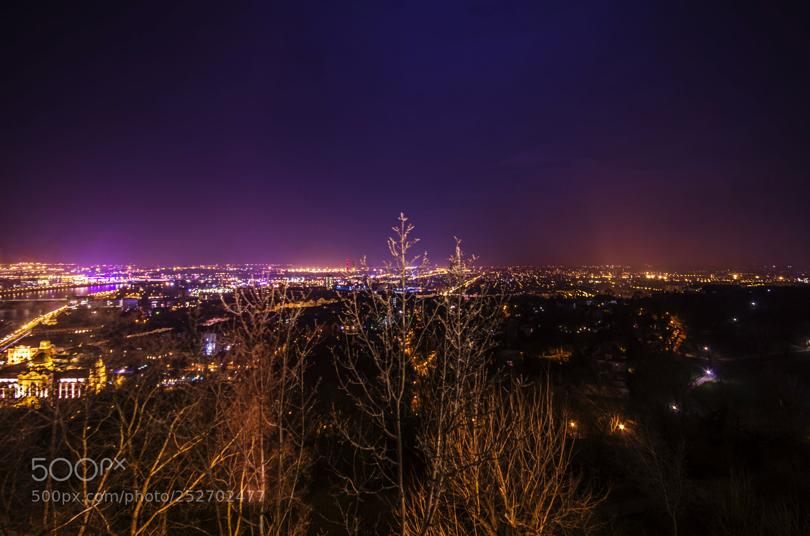 Pentax K-5 sample photo. Budapest lights photography