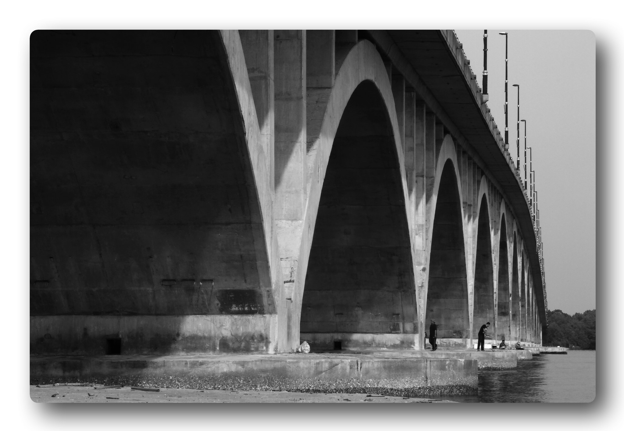Canon EOS 7D sample photo. Tuanku bainun bridge #01 photography