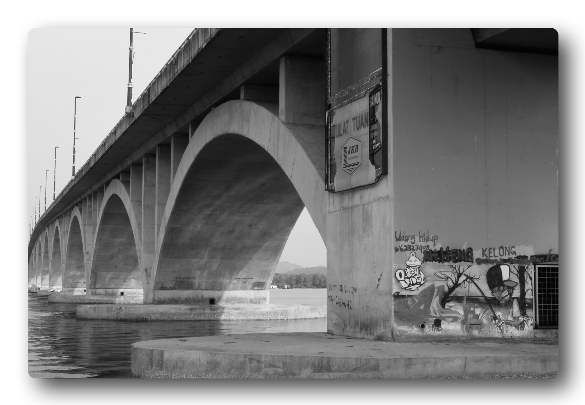 Canon EOS 7D sample photo. Tuanku bainun bridge #02 photography