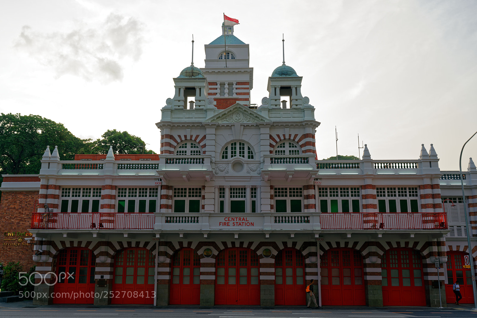 Sony a7R II sample photo. Fire station photography