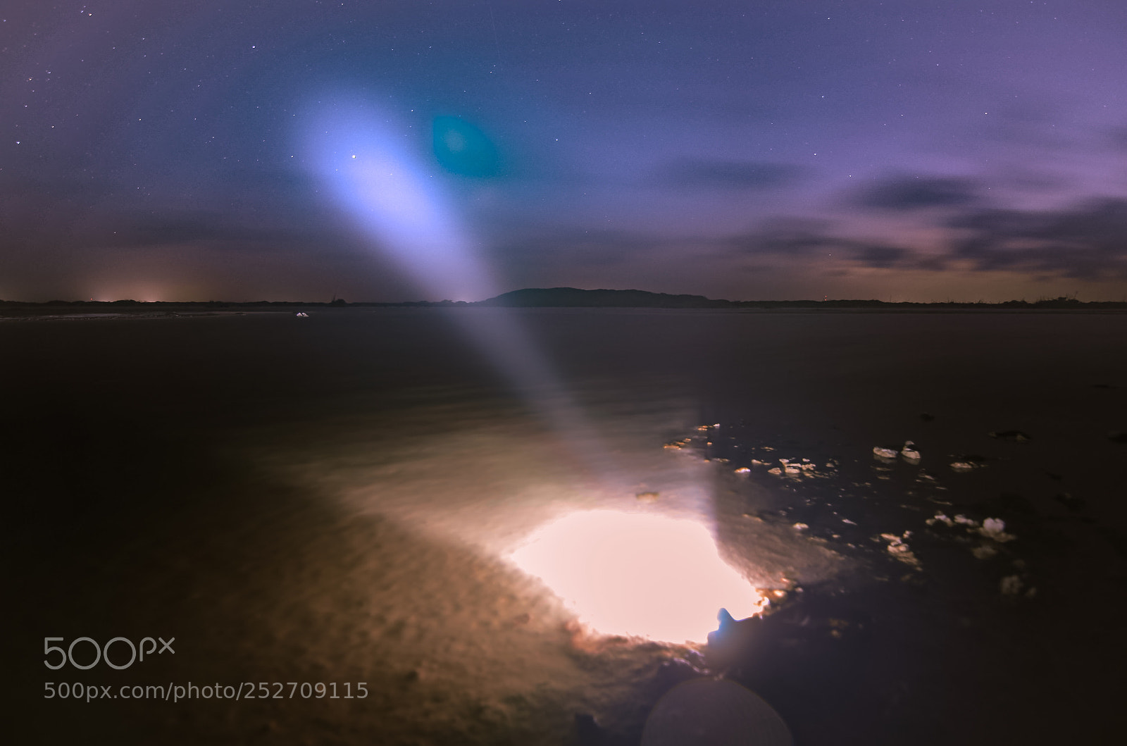 Nikon D5100 sample photo. Camp light photography