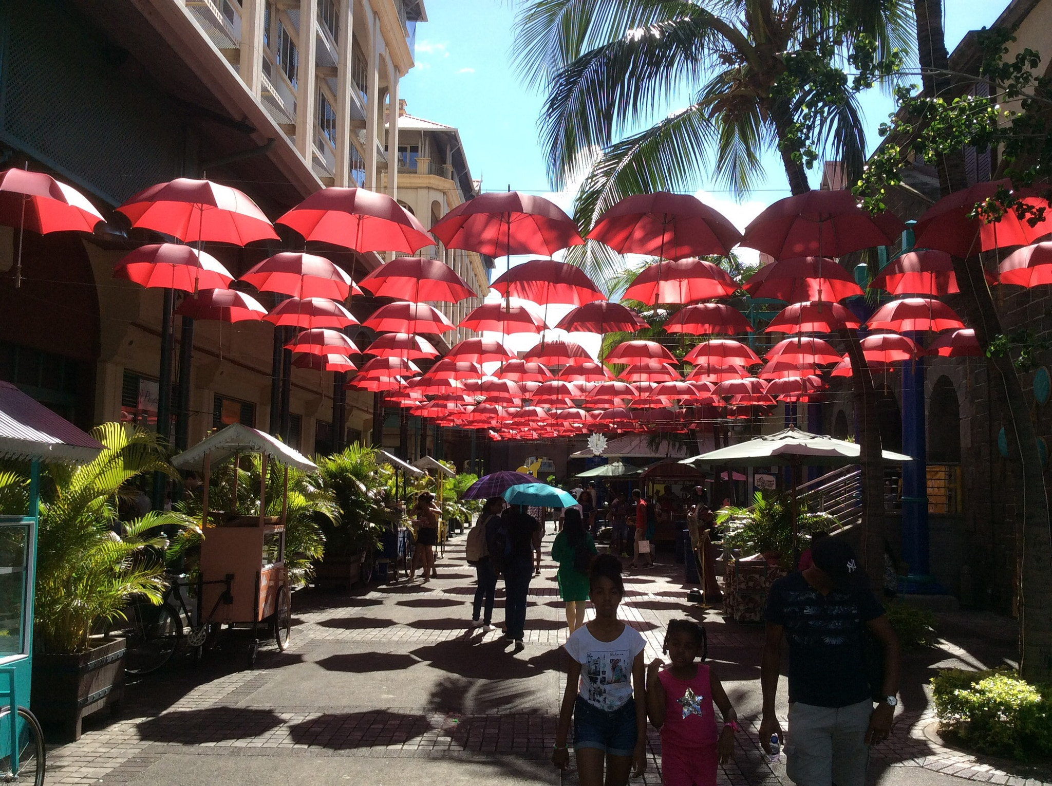 Apple iPad Air sample photo. Umbrella mauritius summer  photography