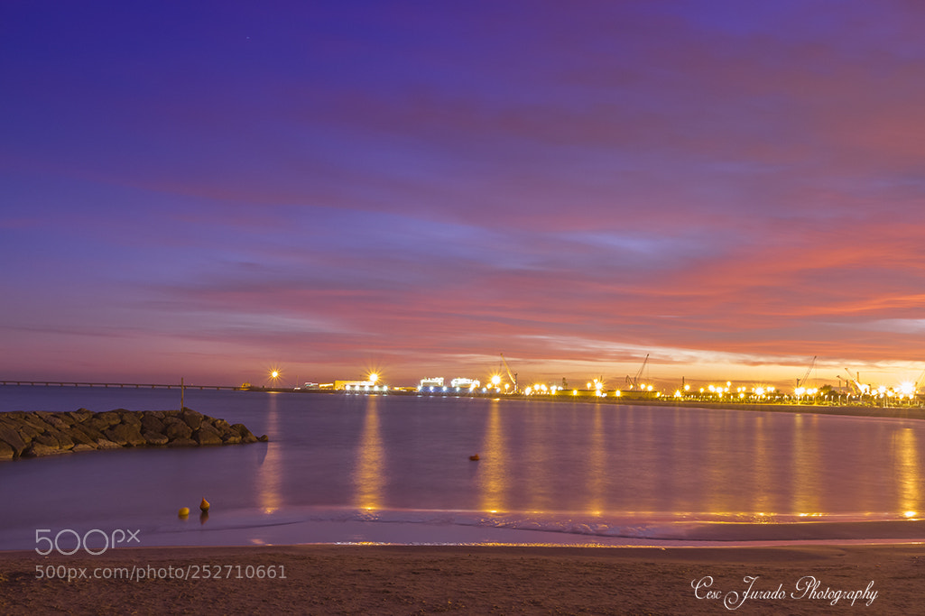 Canon EOS 7D sample photo. Capvespre a la platja photography