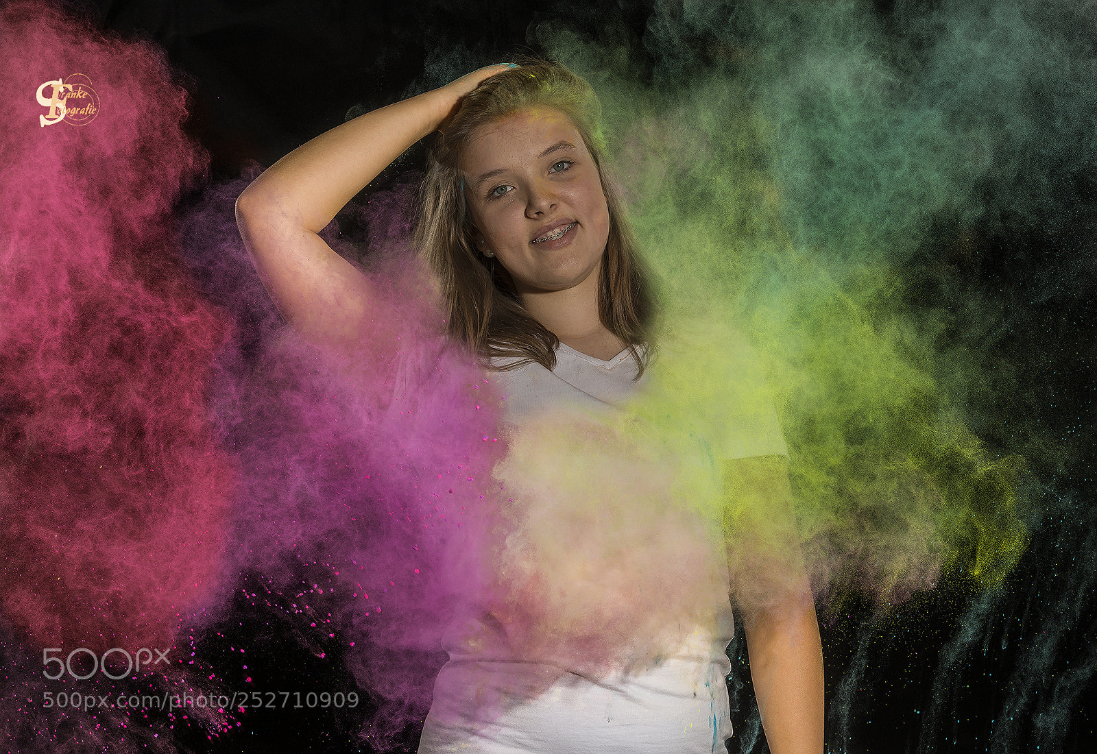 Nikon D800 sample photo. Holi shooting photography