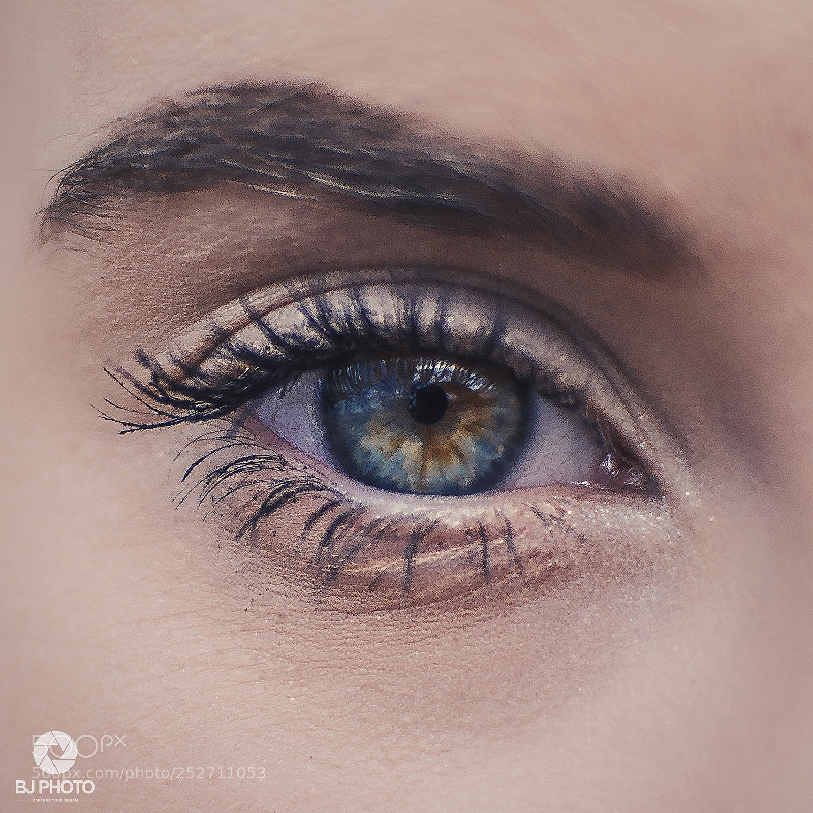 Nikon D7100 sample photo. Eye photography