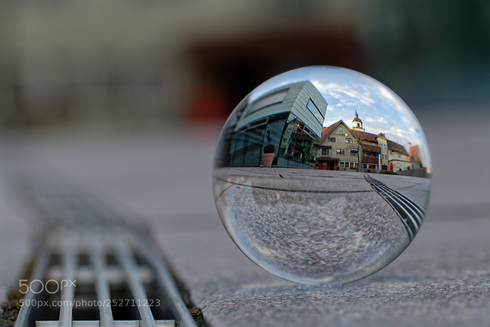 Nikon D850 sample photo. Blick durch die kugel photography