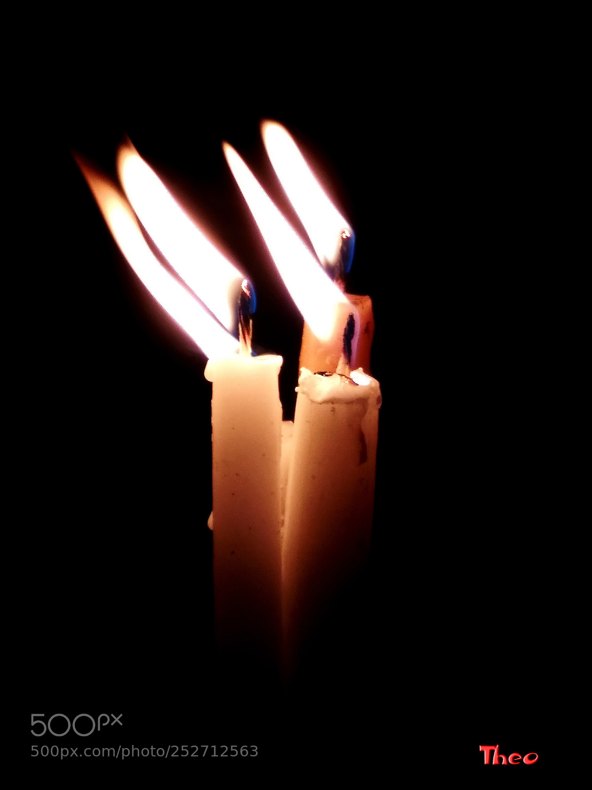Xiaomi Redmi 4A sample photo. 4 candles photography