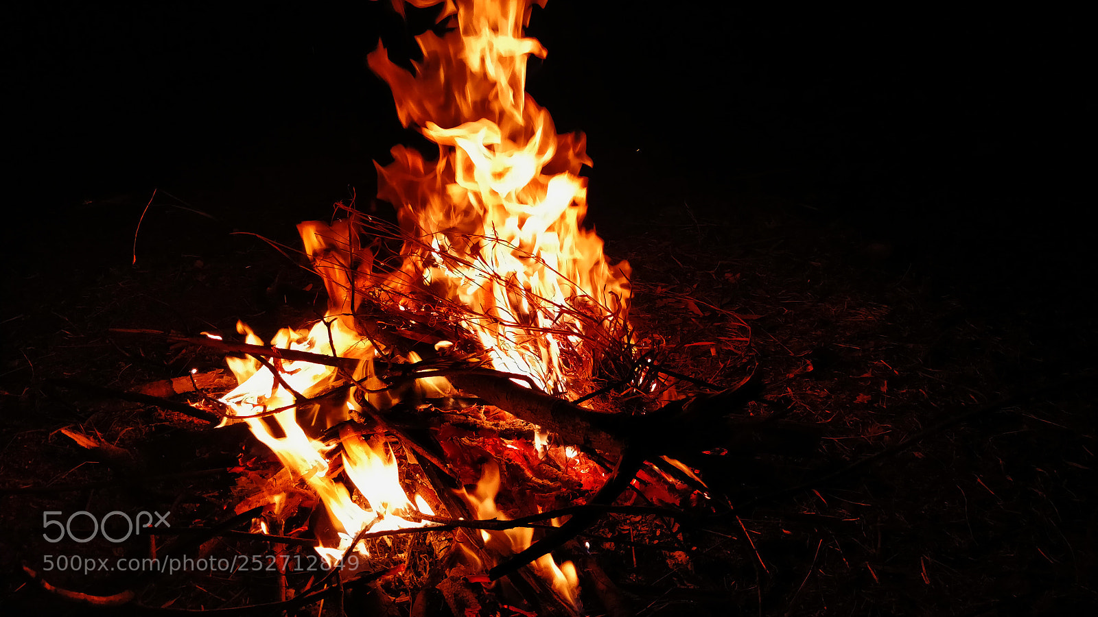 OnePlus 5 sample photo. Fire night . . photography