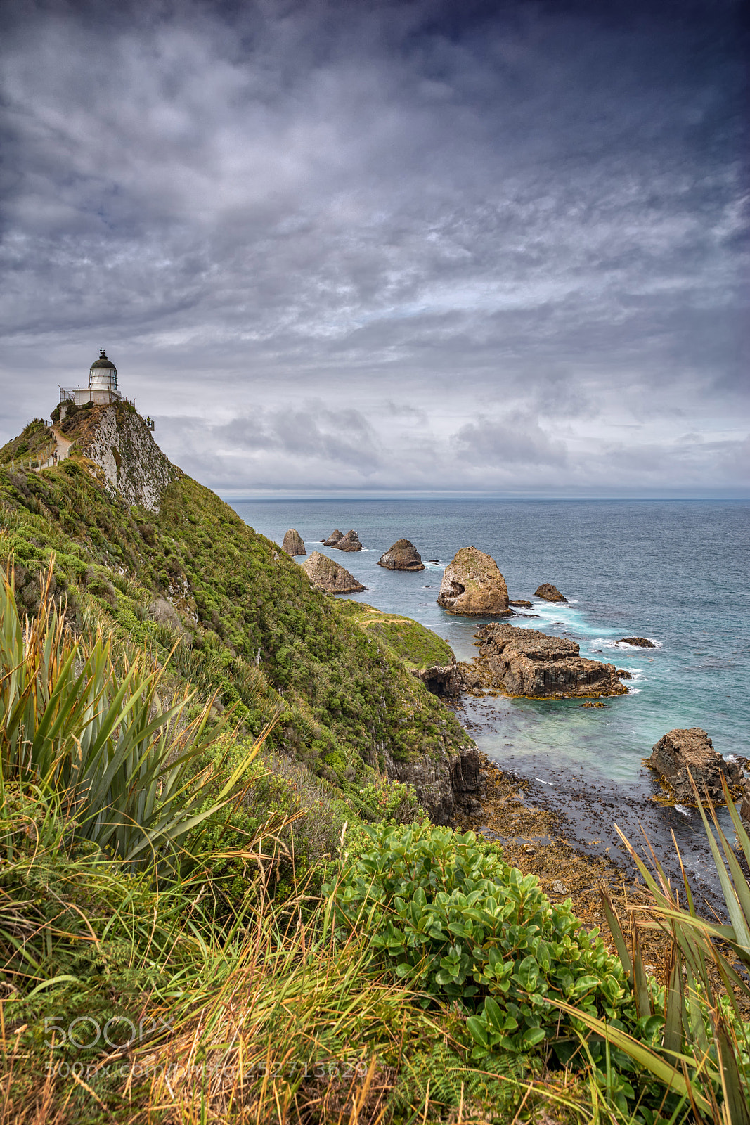 Pentax K-1 sample photo. Nugget point lighthouse ii photography