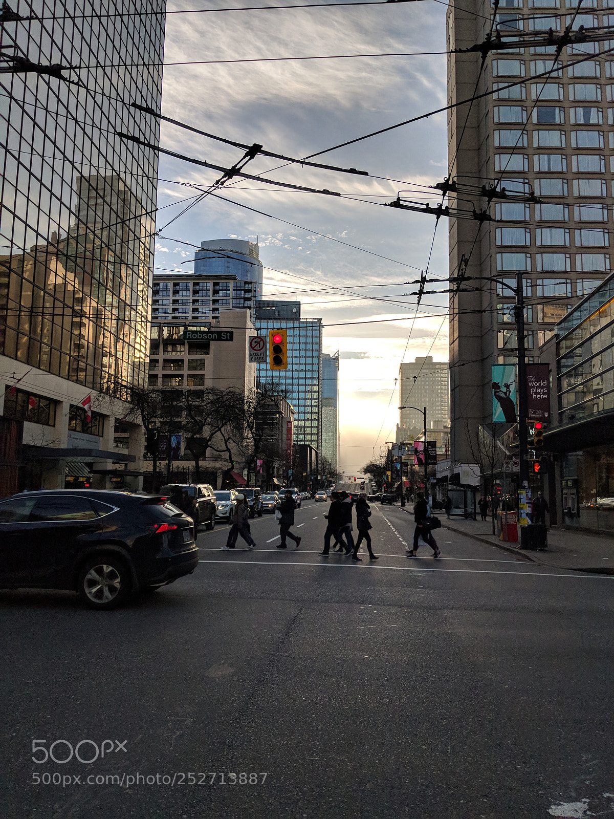 Google Pixel 2 XL sample photo. Crosswalks photography