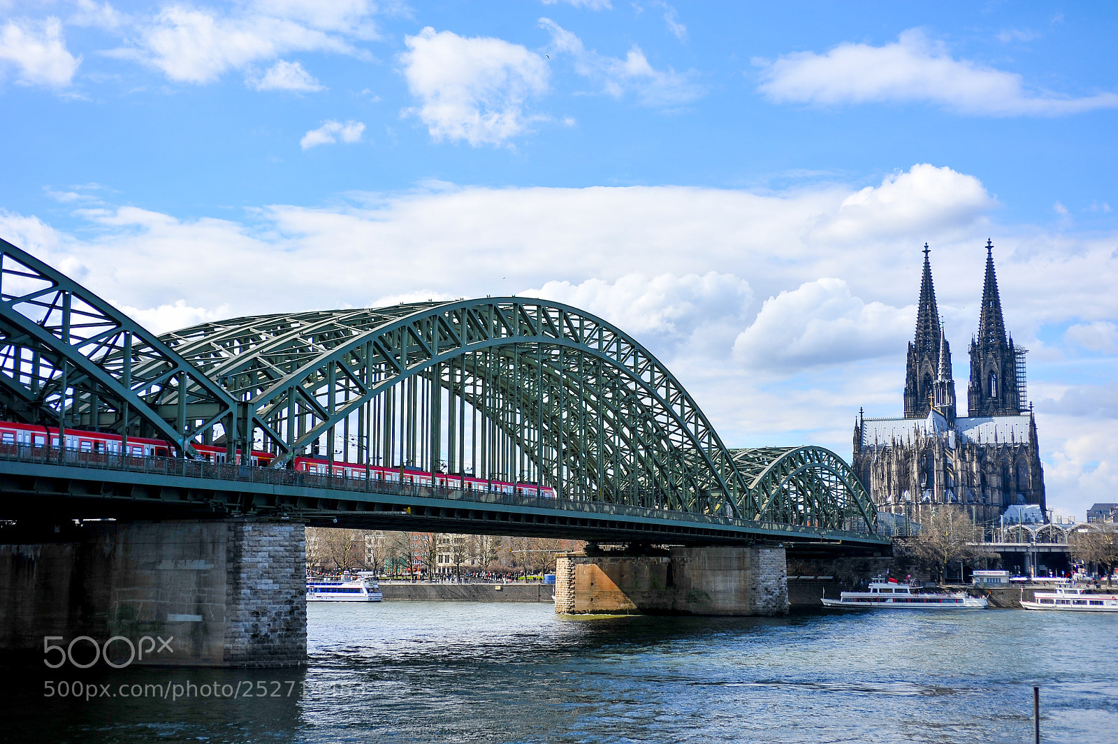 Nikon D700 sample photo. Cologne train bridge photography