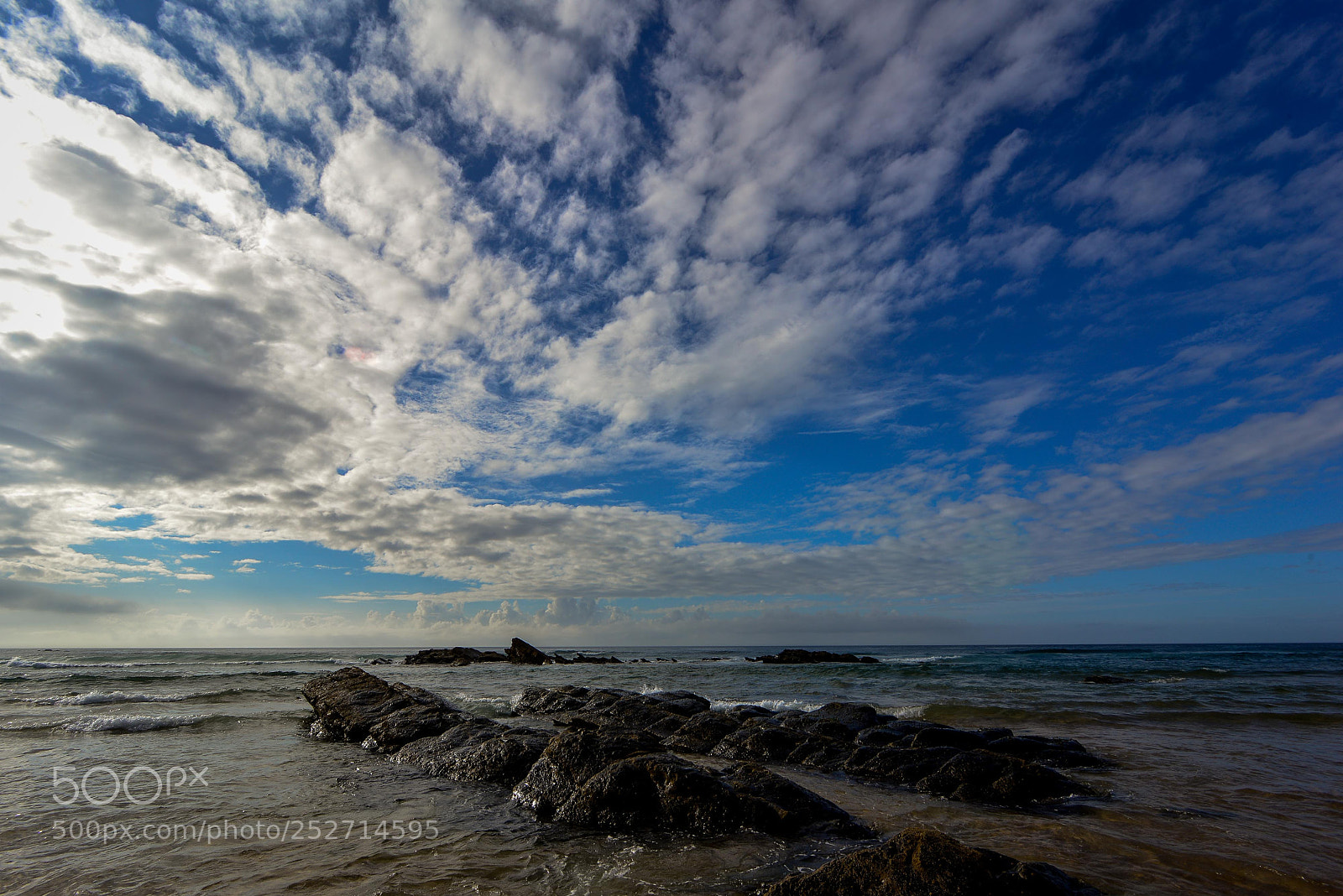 Nikon D600 sample photo. Rochas mar e nuvens photography