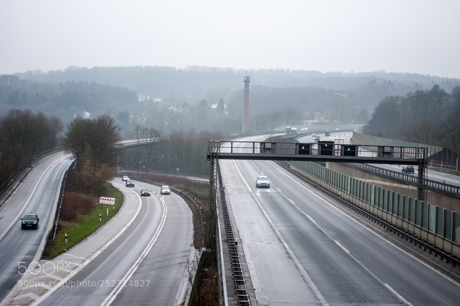 Nikon D700 sample photo. Wuppertal roads photography