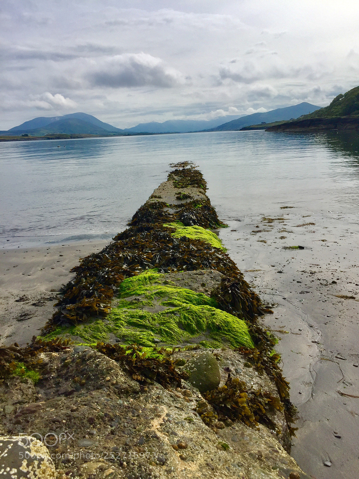 Apple iPhone 6 sample photo. Glanleam pier, valentia island photography