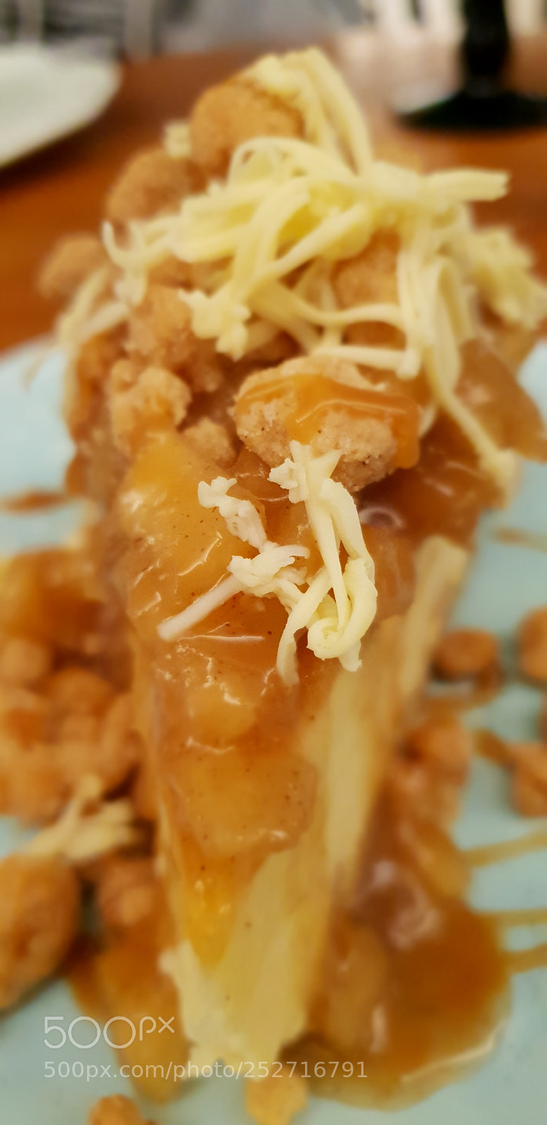 Samsung Galaxy S9+ sample photo. Cheesecake apple caramel yummy photography