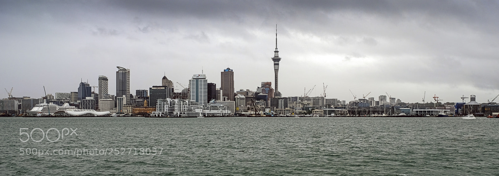 Fujifilm X-T2 sample photo. Auckland city harbour photography