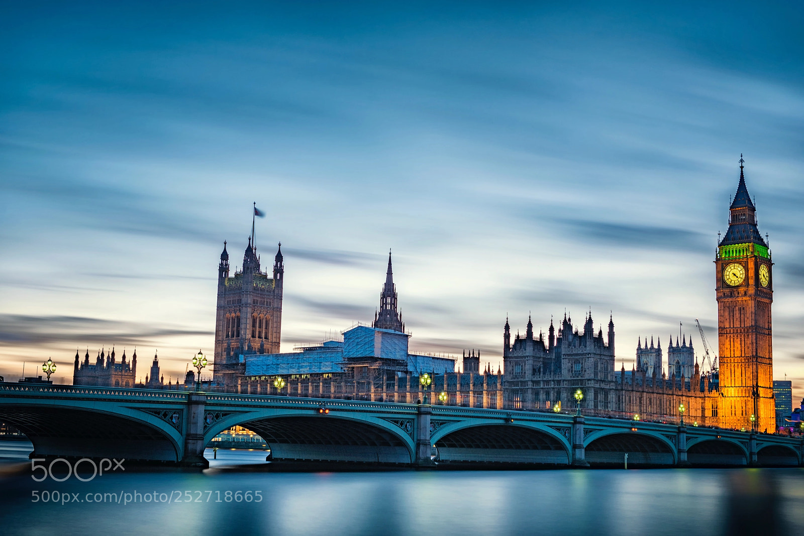 Nikon D810 sample photo. A london twilight photography