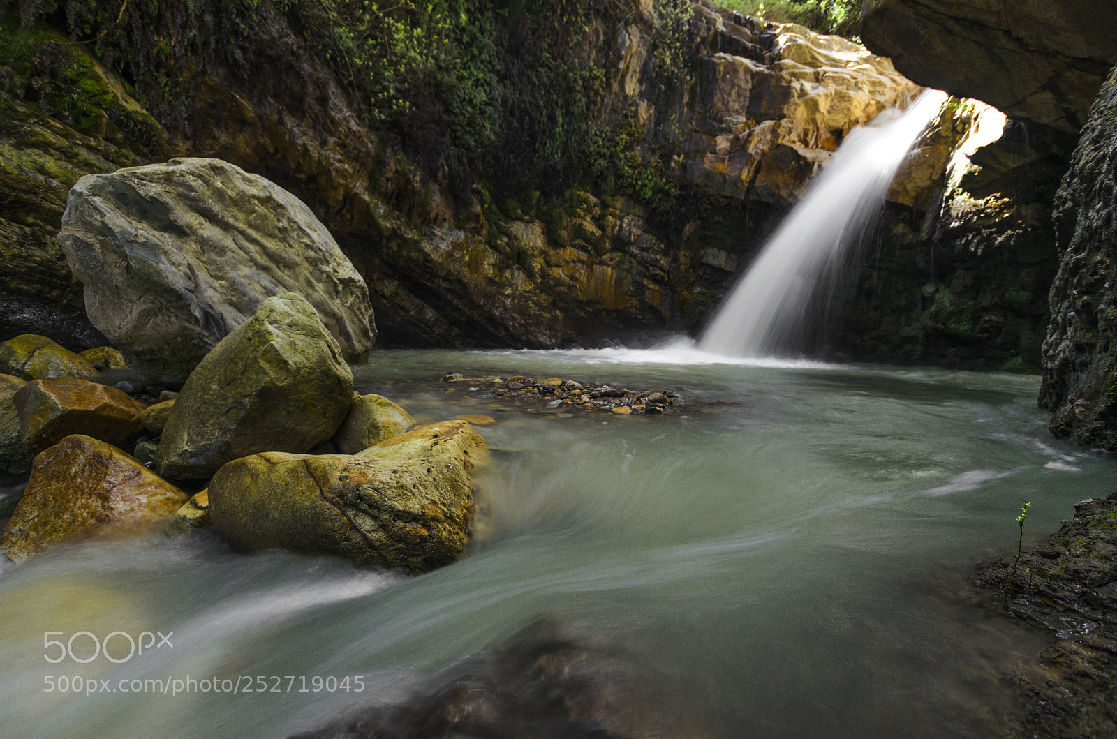 Nikon D7000 sample photo. Mistretta waterfall photography