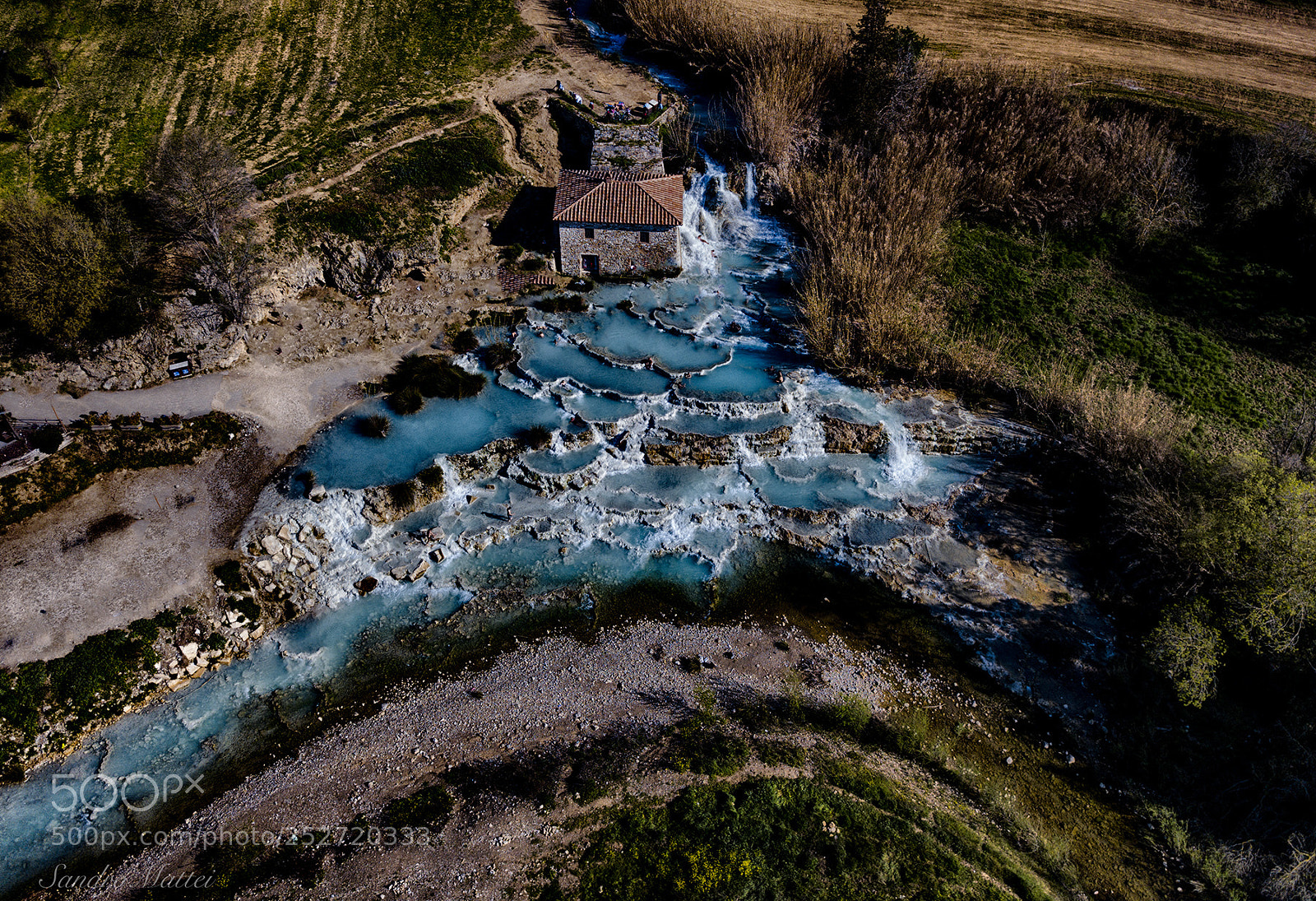 DJI FC220 sample photo. Cascate del mulino (italy) photography