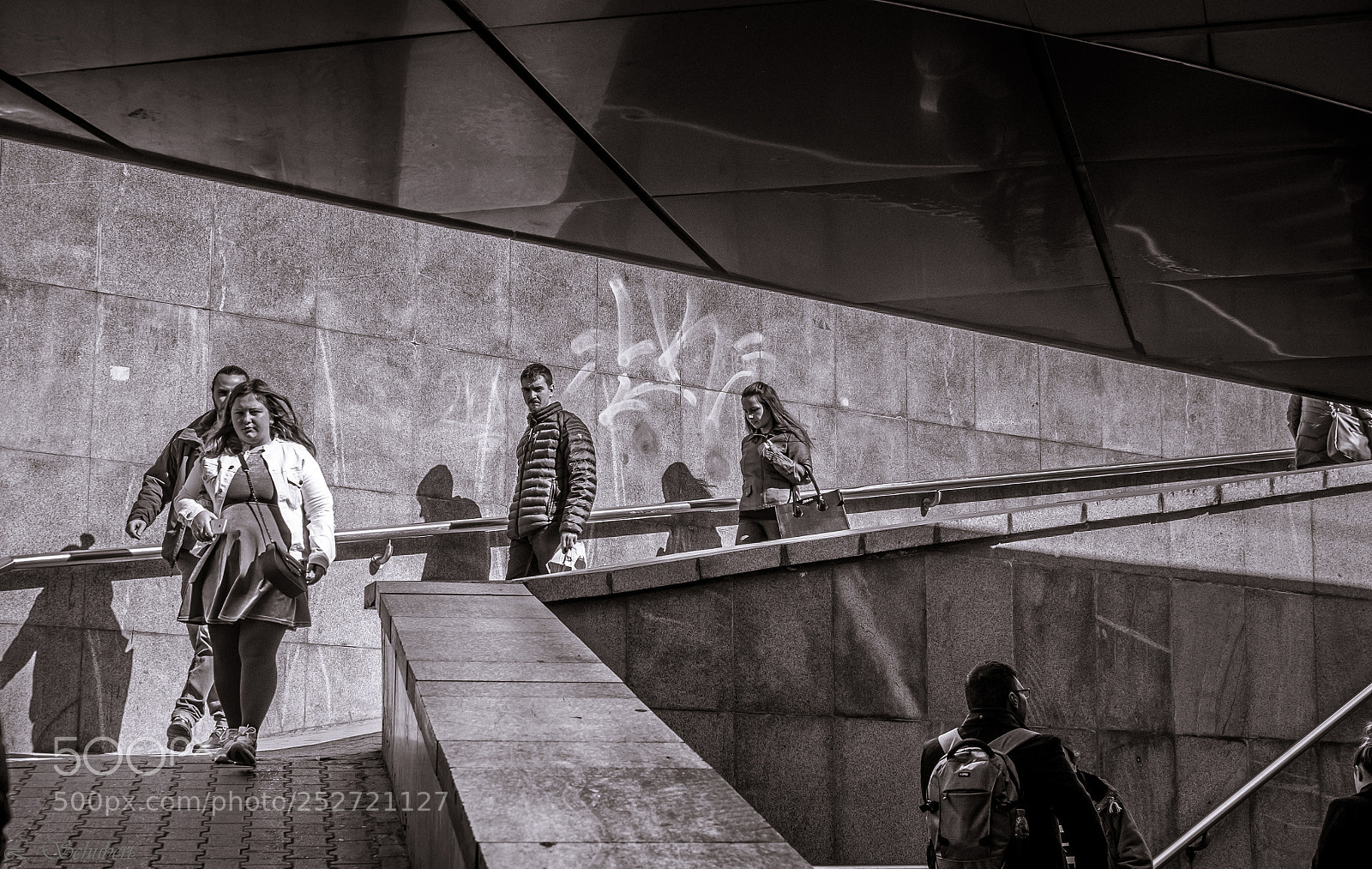 Fujifilm X-T1 sample photo. Going down photography