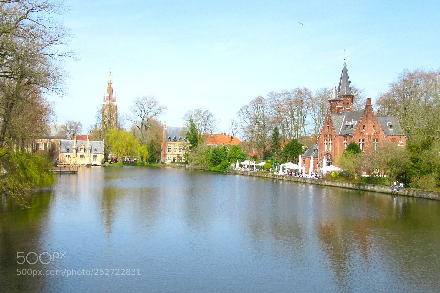 Canon PowerShot SX620 HS sample photo. Reflect of bruges photography