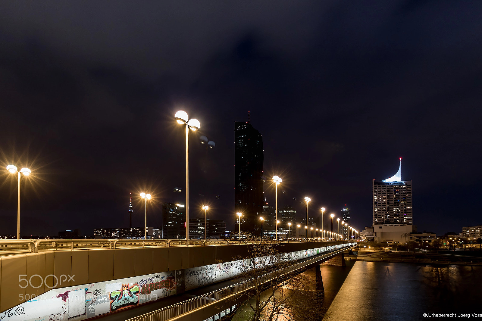 Canon EOS 7D Mark II sample photo. Skyline vienna by night photography