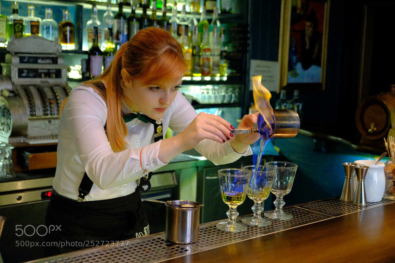 Fujifilm X-T20 sample photo. Absinthe bartender photography