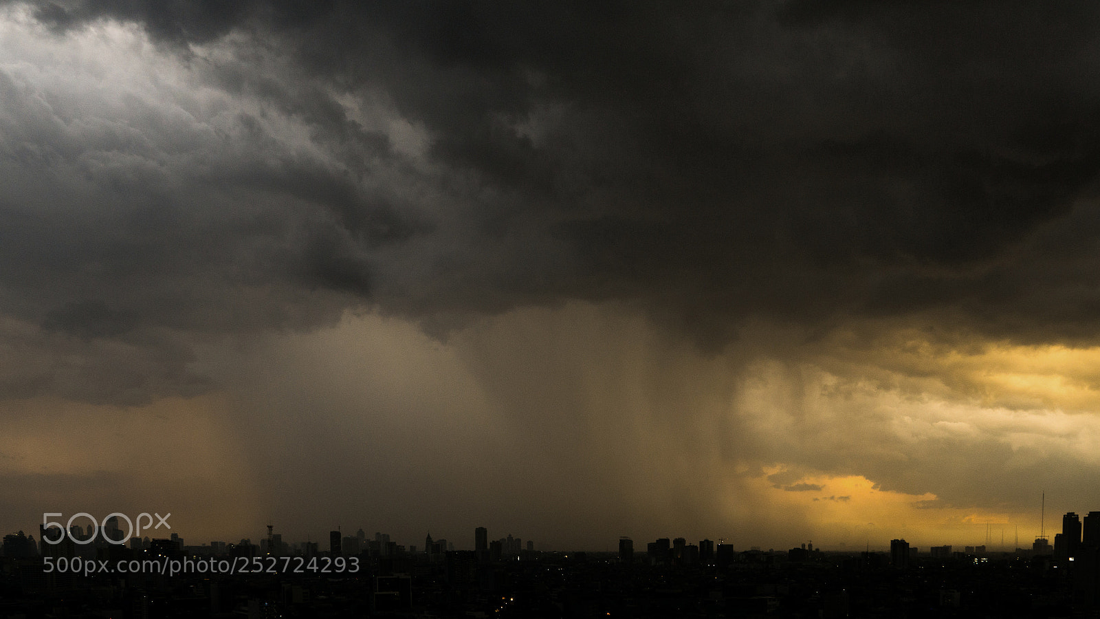Sony a6000 sample photo. Huge thunderstorm clouds and photography