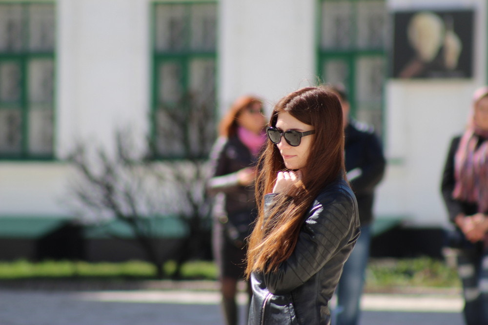 Canon EF 75-300mm f/4-5.6 sample photo. Kyiv girl photography