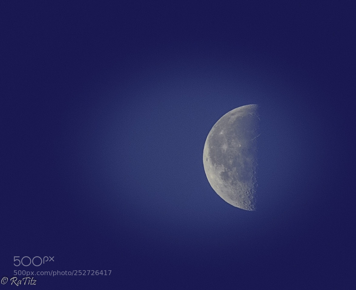 Nikon D7000 sample photo. Moon is shining photography