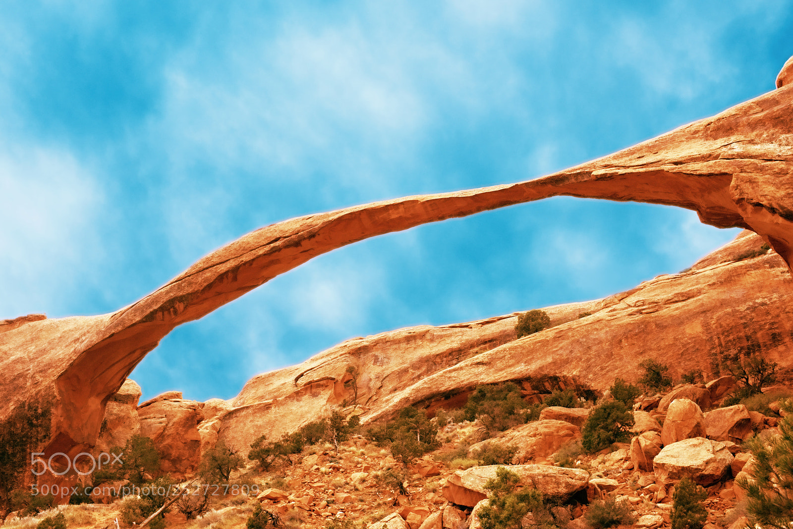 Nikon D810 sample photo. Landscape arch photography