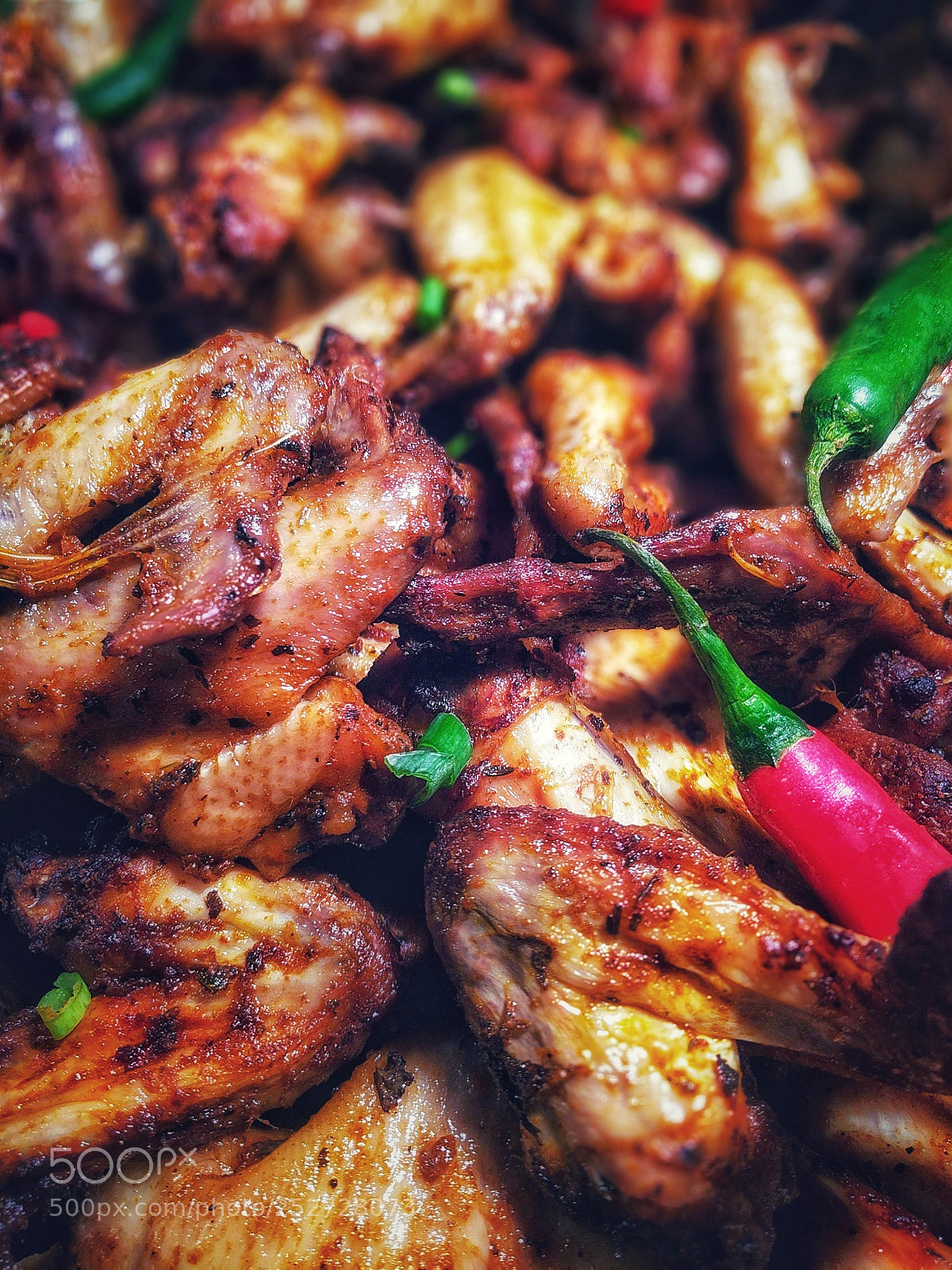 Google Pixel XL sample photo. Chilli wings photography