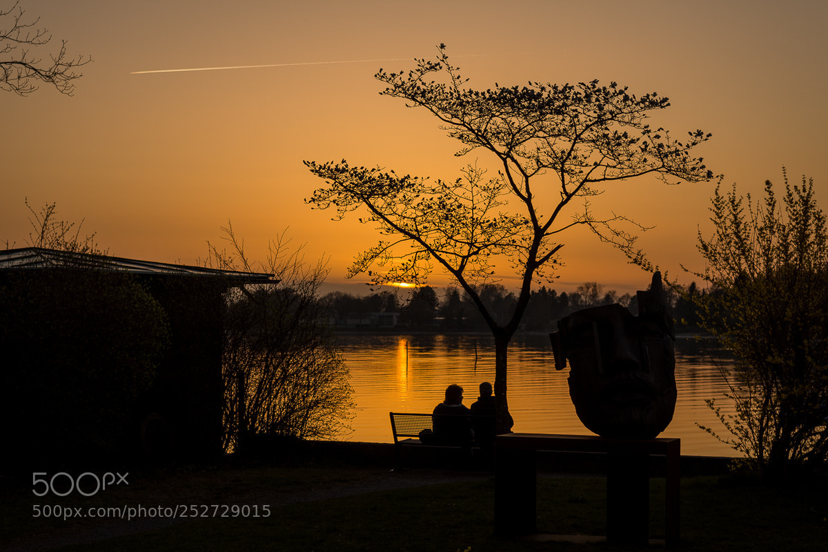 Nikon D7200 sample photo. Sunset wasserburg bodensee photography