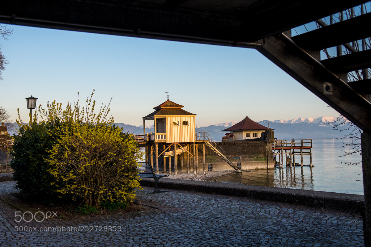 Nikon D7200 sample photo. Sunset wasserburg bodensee photography