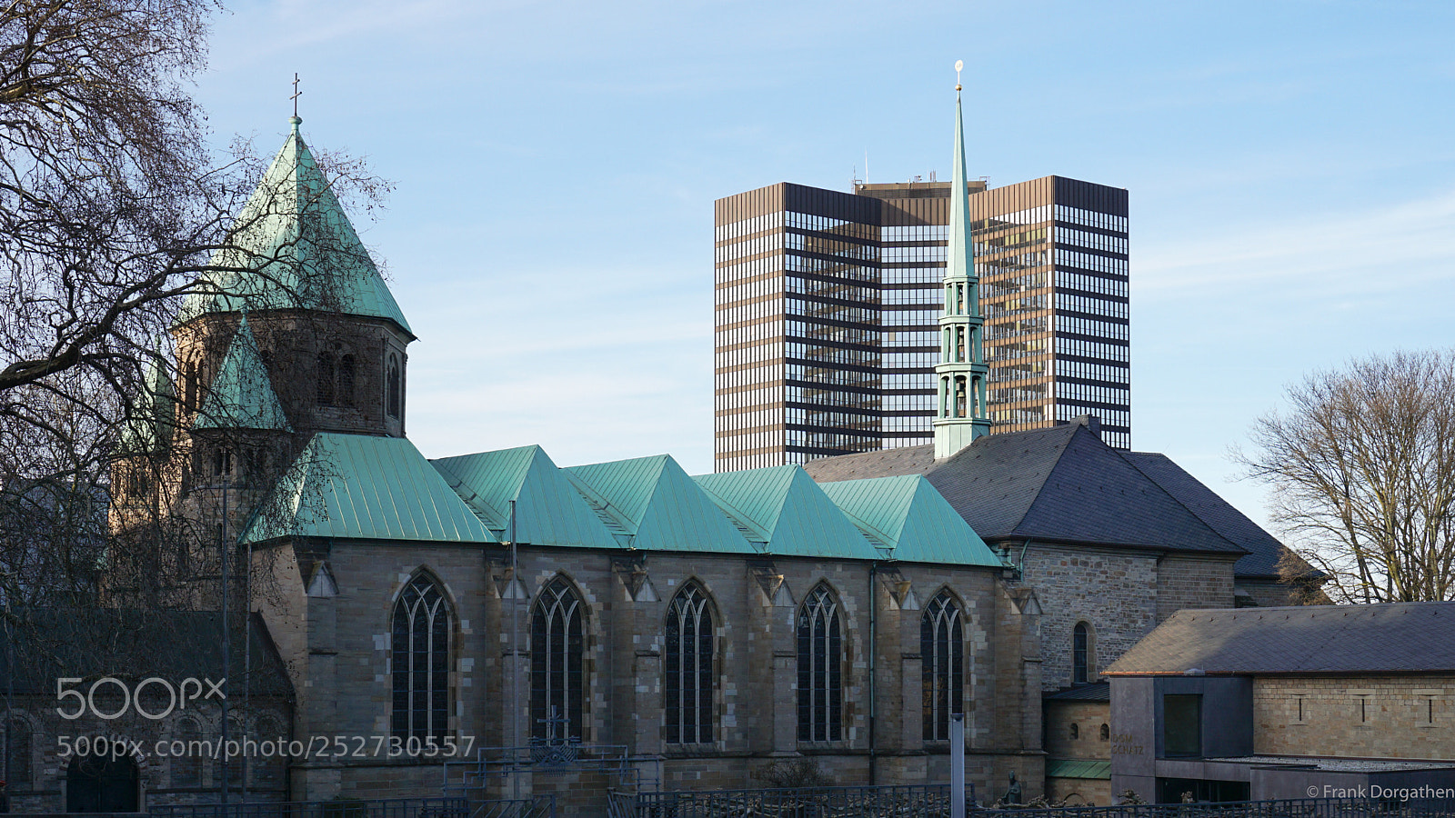 Sony a6000 sample photo. Cathedral and town house photography