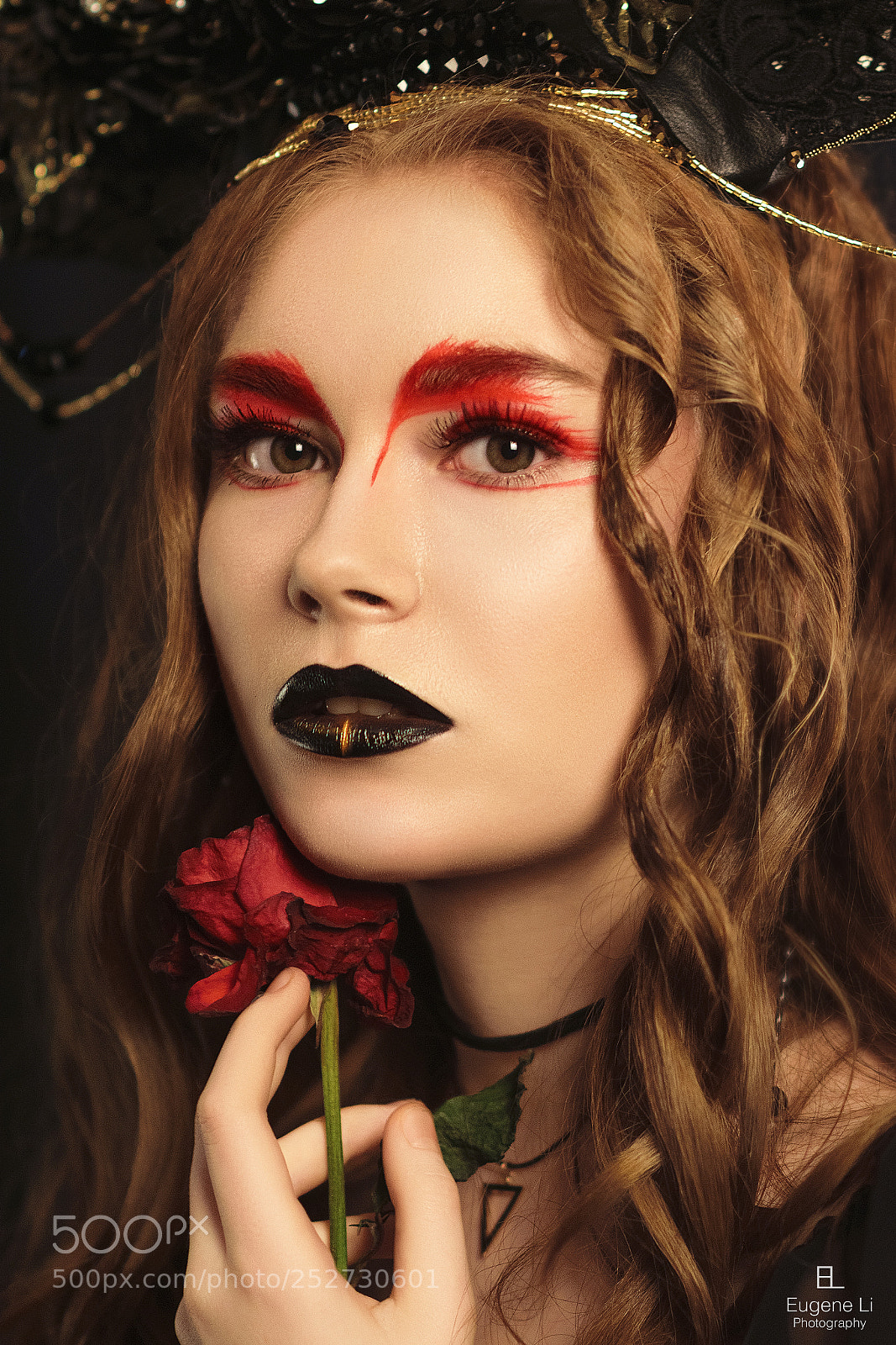 Nikon D5300 sample photo. Gothic portrait photography