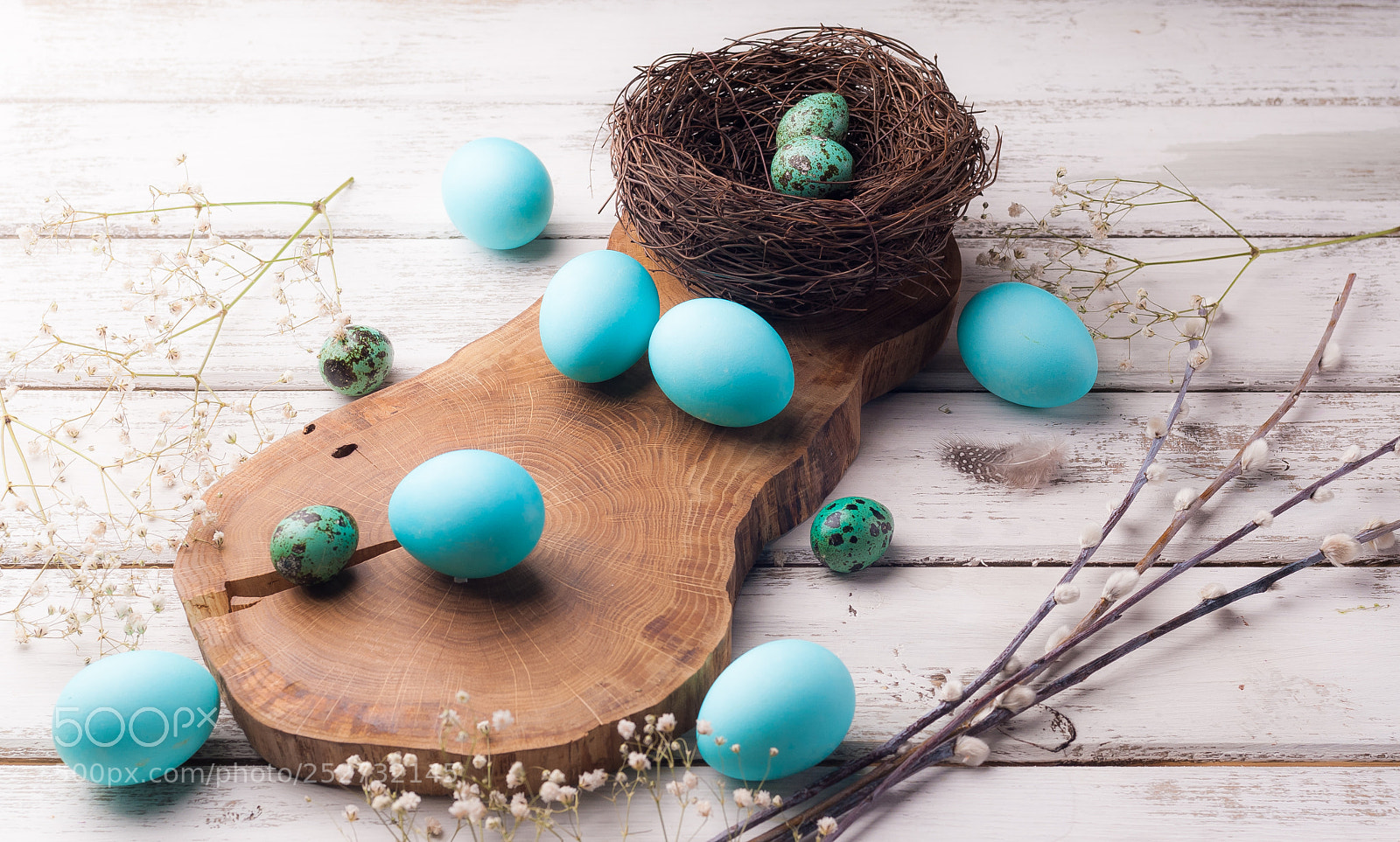 Nikon D200 sample photo. Easter eggs photography