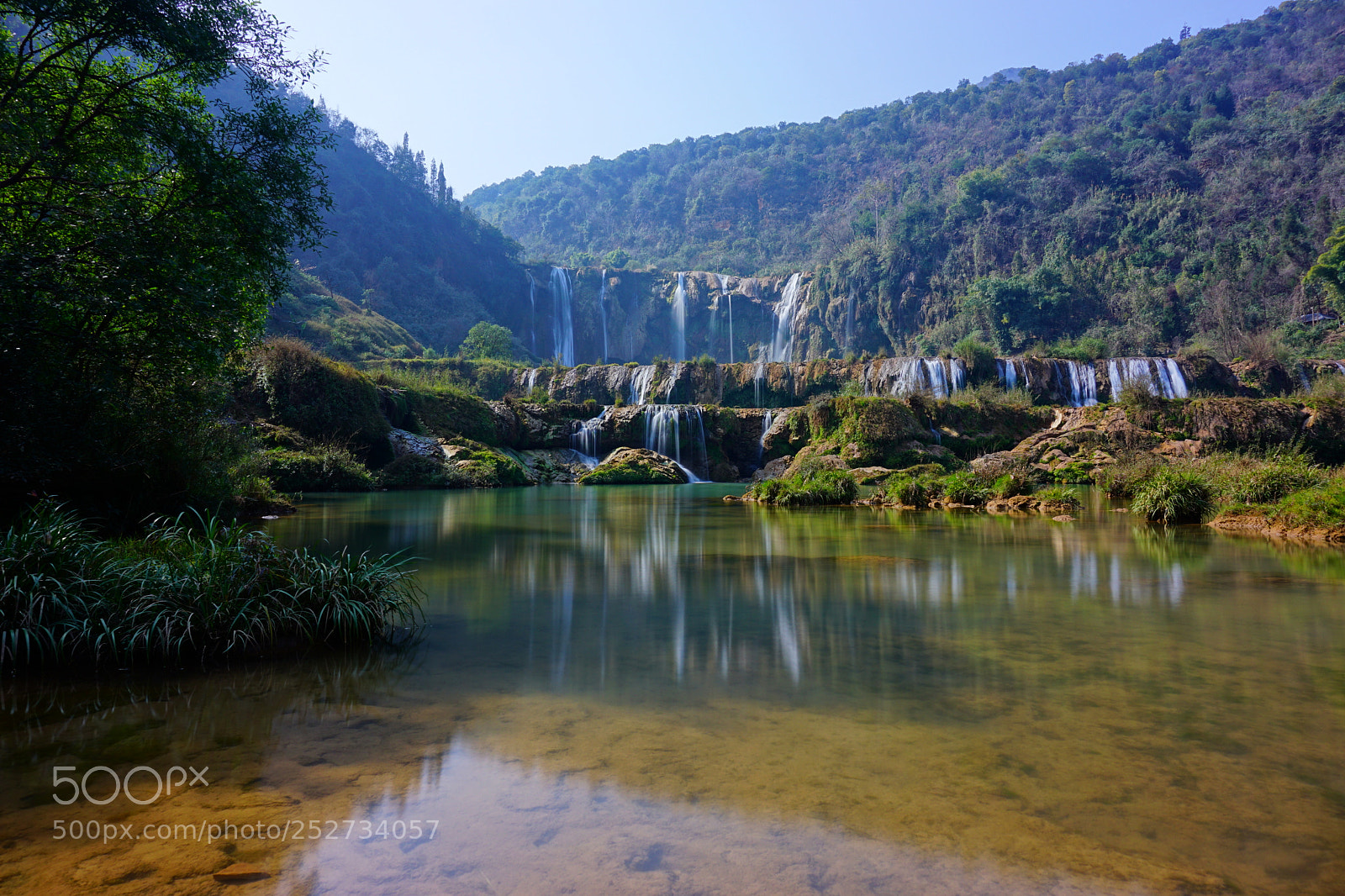 Sony a6000 sample photo. Jiulong waterfalls scenic area photography