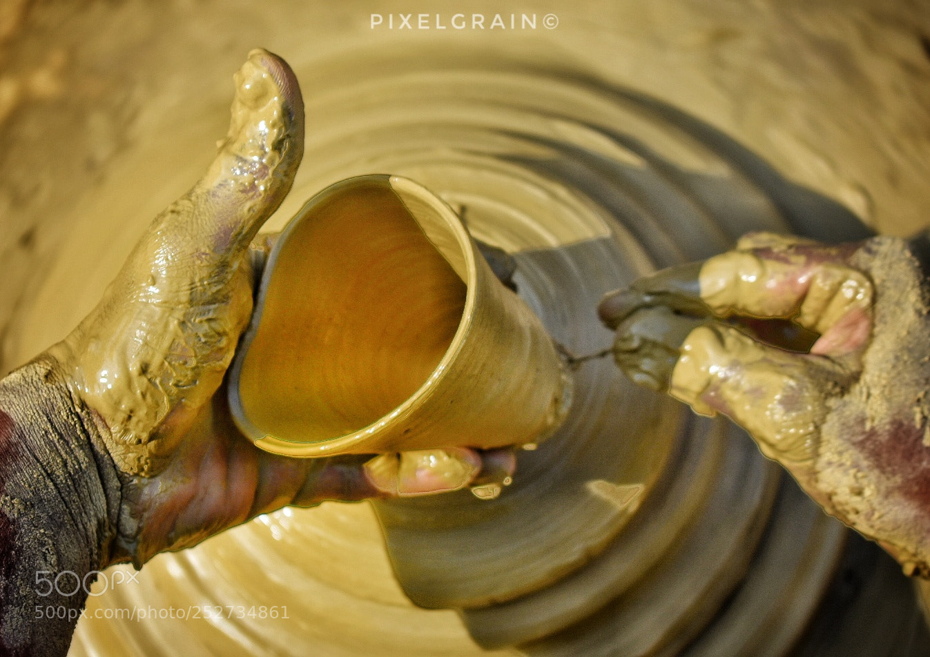 Nikon D3400 sample photo. A potter's hard work ❣️ photography