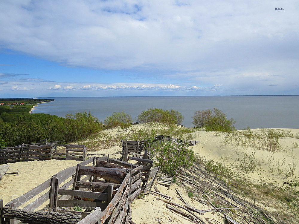 Canon PowerShot SX50 HS sample photo. Sand comes \ песок наступает photography