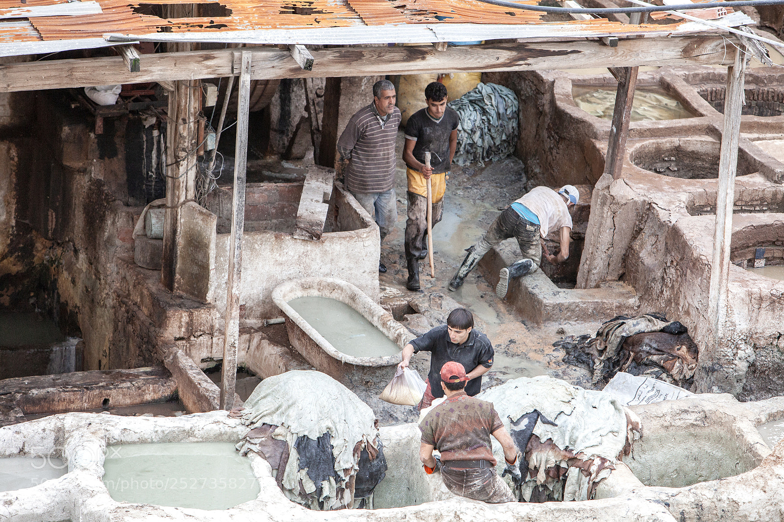 Canon EOS 5D Mark II sample photo. The ancient tanneries of photography