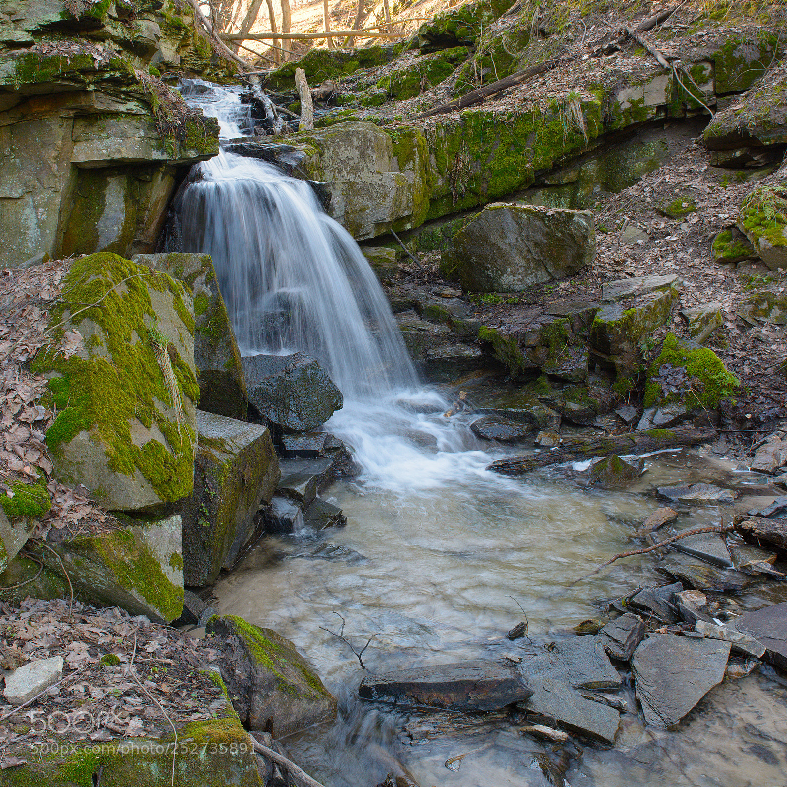 Nikon D7100 sample photo. Small waterfall photography