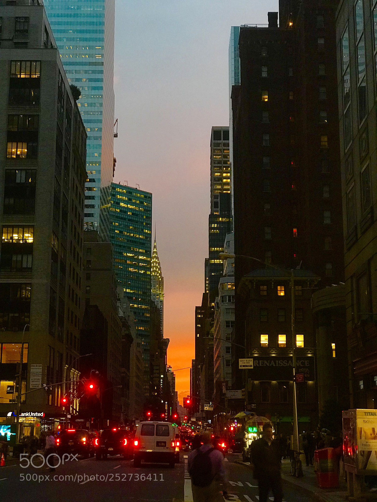 Apple iPhone 7 Plus sample photo. Sunset in new york photography
