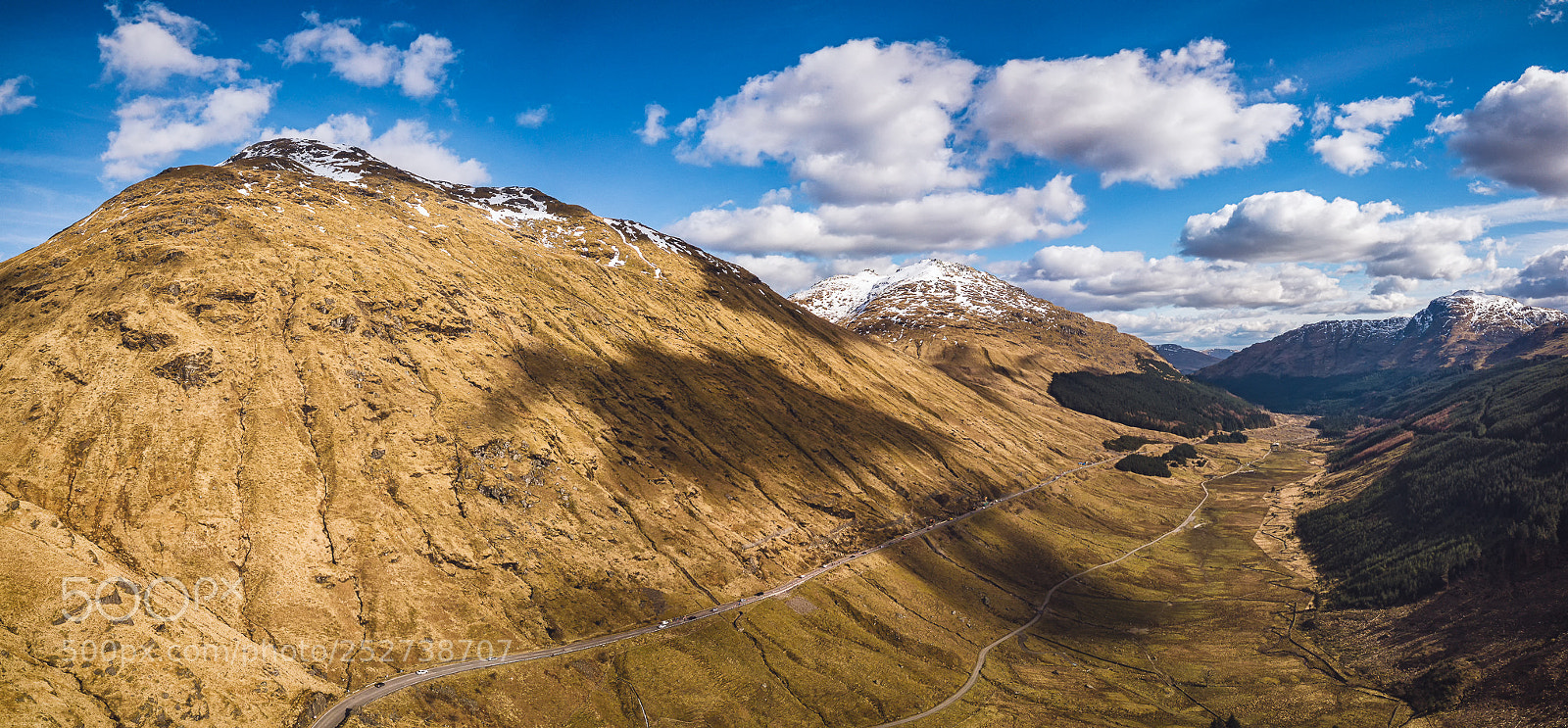 DJI FC220 sample photo. Glen croe photography