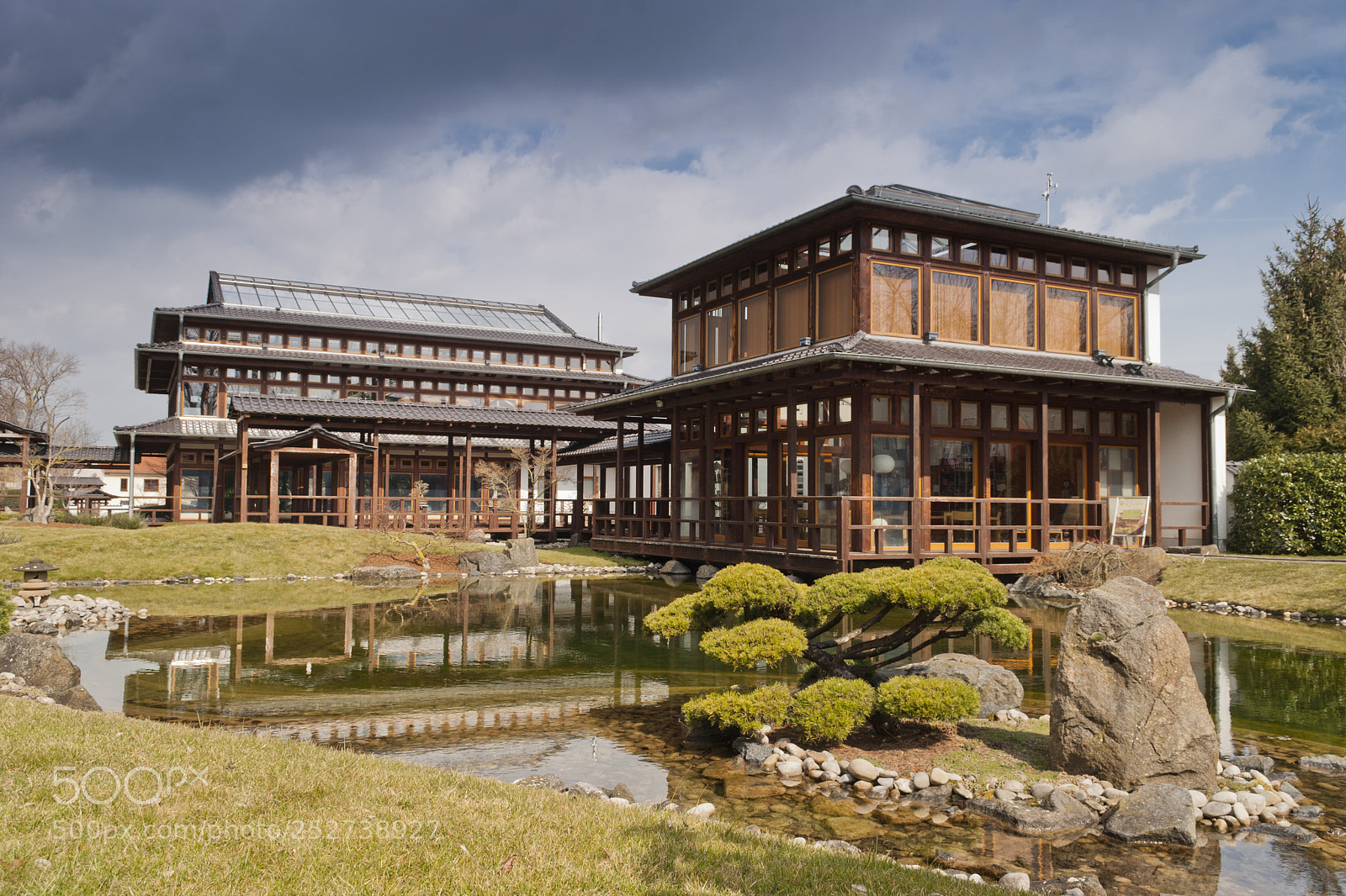 Nikon D60 sample photo. Japanese garden photography