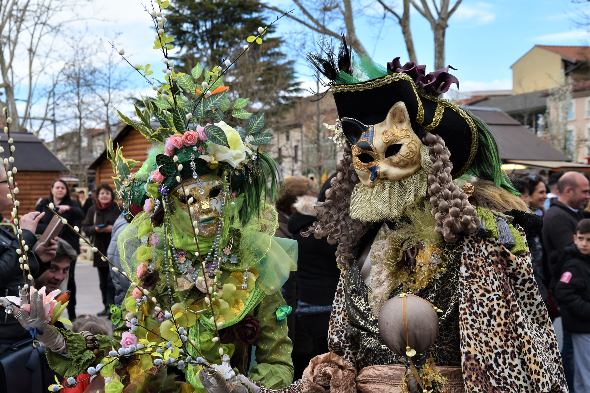 Nikon D5600 sample photo. Castres  music and venizian costumes photography