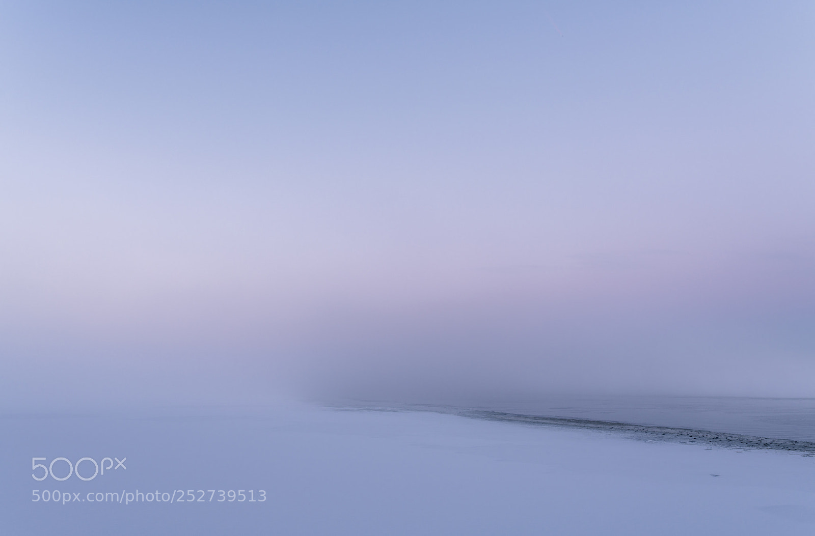 Nikon D850 sample photo. Lake in a winter photography