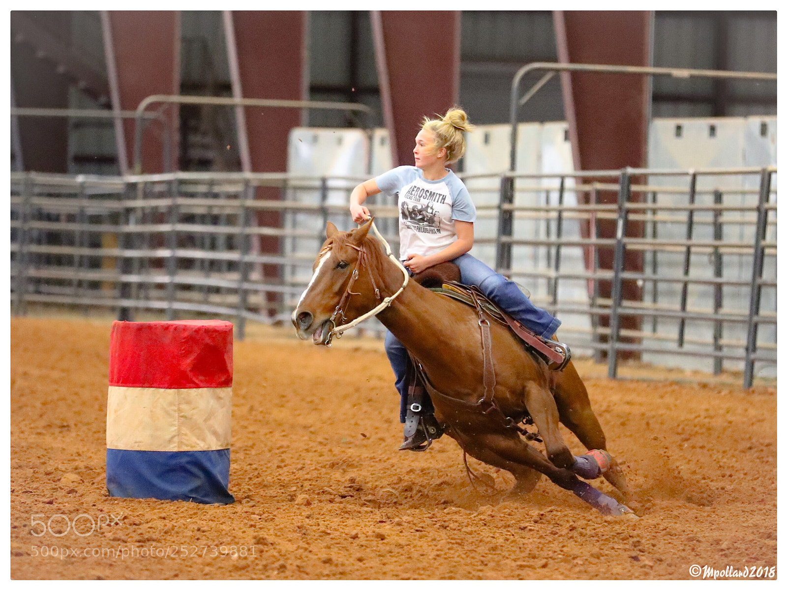 Canon EOS-1D X Mark II sample photo. Barrel racing photography