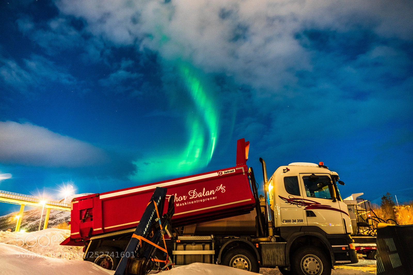 Sony a7 II sample photo. Aurora night in tromsø photography